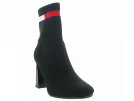 tommy hilfiger sock heeled boots