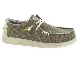 HEY DUDE WALLY BRAIDED 40003<br>Kaki