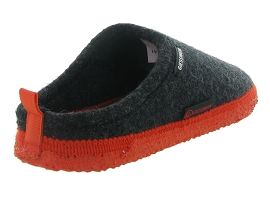 Chaussons WOOLPOPS GIESSWEIN Gris Homme