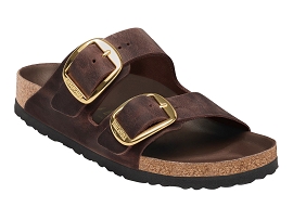 BIRKENSTOCK ARIZONA BIG BUCKLE<br>Marron