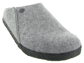 chaussons et pantoufles homme Birkenstock zermatt shearling gris