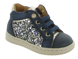 BABYBOTTE FRIDA ZIP<br>Paillettes - Glitter Bleu