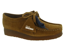 CLARKS WALLABEE<br>Chestnut