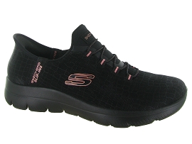 SKECHERS FOOTWEAR SLIP INS SUMMITS<br>Noir