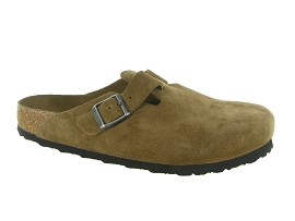 BIRKENSTOCK BOSTON SOFT REGULAR<br>Marron