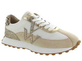 CHACRONA LEOPARD FAUSTINE:Nubuck/Beige/