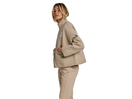 GRAINE VESTE ZIP CLARTE<br>Taupe