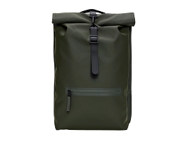 RAINS ROLLTOP RUCKSACK<br>Vert