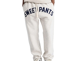 SWEET PANTS COACH OVERJOGG<br>Crème