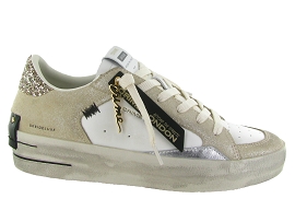 CRIME LONDON SK8 DELUXE WEDGE<br>Beige