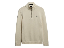 SUPERDRY COTTON HALF<br>Crème