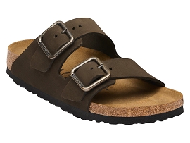 BIRKENSTOCK ARIZONA WIRE BUCKLE<br>Marron