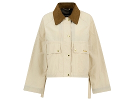 BARBOUR VESTE MEDLAND SHOWERPROOF<br>Crème
