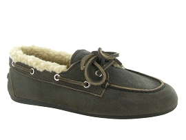 POSA BOAT LOAFER BRUSHED<br>Gris