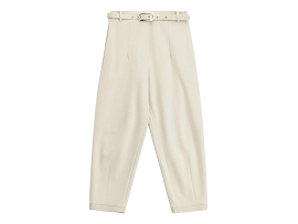 IMPERIAL Fashion PANTALON CROPPED<br>Crème