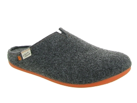 LA MAISON DE L ESPADRILLE 6716 MULE FEUTRE<br>Noir