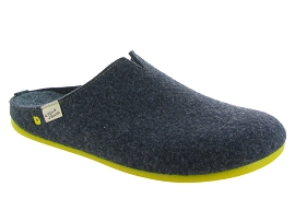 LA MAISON DE L ESPADRILLE 6716 MULE FEUTRE<br>Feutrine Bleu