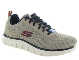 SKECHERS FOOTWEAR 232758 BASKET TRACK<br>Taupe