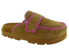 MOU LOW BIO SABOT STITCHING<br>Chestnut