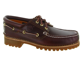 TIMBERLAND 5000 BOAT SHOE BURGUNDY<br>Marron