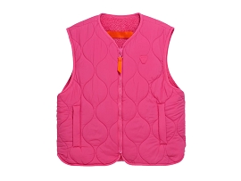 GERTRUDE GILET SS MANCHE SAKA<br>Rose