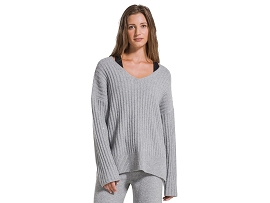 DEHA PULL PAILLETTES D52670<br>Gris