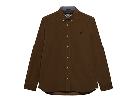 SUPERDRY CHEMISE CLASSIC NEEDLE<br>Marron