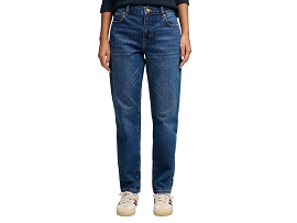 SUPERDRY JEANS STRAIGHT MID RISE L28<br>Bleu jean