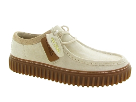 CLARKS TORRIL LO ECRU SUEDE<br>Nubuck Beige 