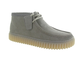 CLARKS TORRIL HI GRIS SUEDE<br>Nubuck Gris 