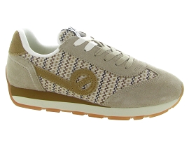 NO NAME CITY RUN JOGGER SUEDE<br>Beige