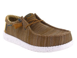 HEY DUDE WALLY STRETCH SOX<br>Marron
