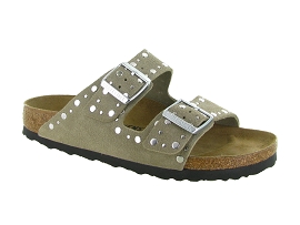 BIRKENSTOCK ARIZONA RIVET BORDER<br>Beige