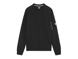 SWEET PANTS CREW 23 COL ROND<br>Noir