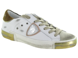 PHILIPPE MODEL PRSX LOW WOMAN<br>Blanc