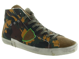 932 PRSX HIGH MAN:Cuir/Camouflage/