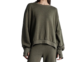 SWEET PANTS SWEAT COL ROND<br>Vert