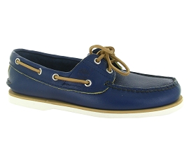 TIMBERLAND A418 BOAT SHOE<br>Bleu