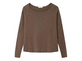 AMERICAN VINTAGE T SHIRT<br>Marron