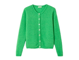 AMERICAN VINTAGE GILET COURT VITO19E<br>Vert