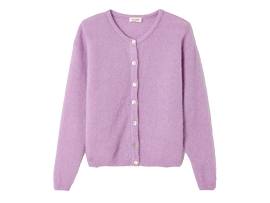 AMERICAN VINTAGE GILET COURT VITO19E<br>Violet