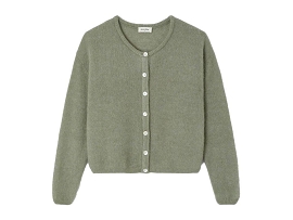 AMERICAN VINTAGE GILET COURT VITO19E<br>Kaki