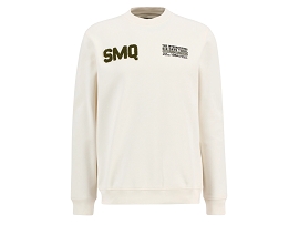 BARBOUR GIBBES SWEATSHIRT<br>Blanc