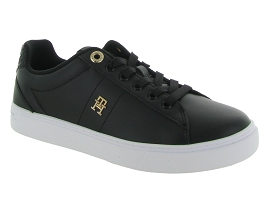 TOMMY HILFIGER ELEVATED ESSENT SNEAKER MONOGRAM NOIR<br>Noir