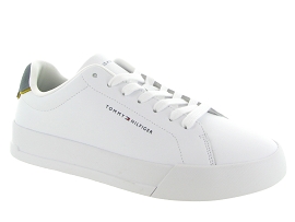 TOMMY HILFIGER TH COURT LTH DETAIL ESS<br>Blanc