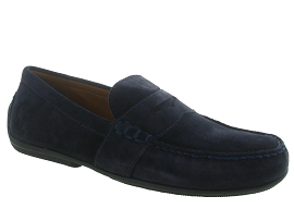 RALPH LAUREN REYNOLD SUEDE HUNTER NAVY<br>Bleu Marine