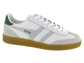 GOLA VIPER LEATHER WHITE<br>Cuir Blanc 