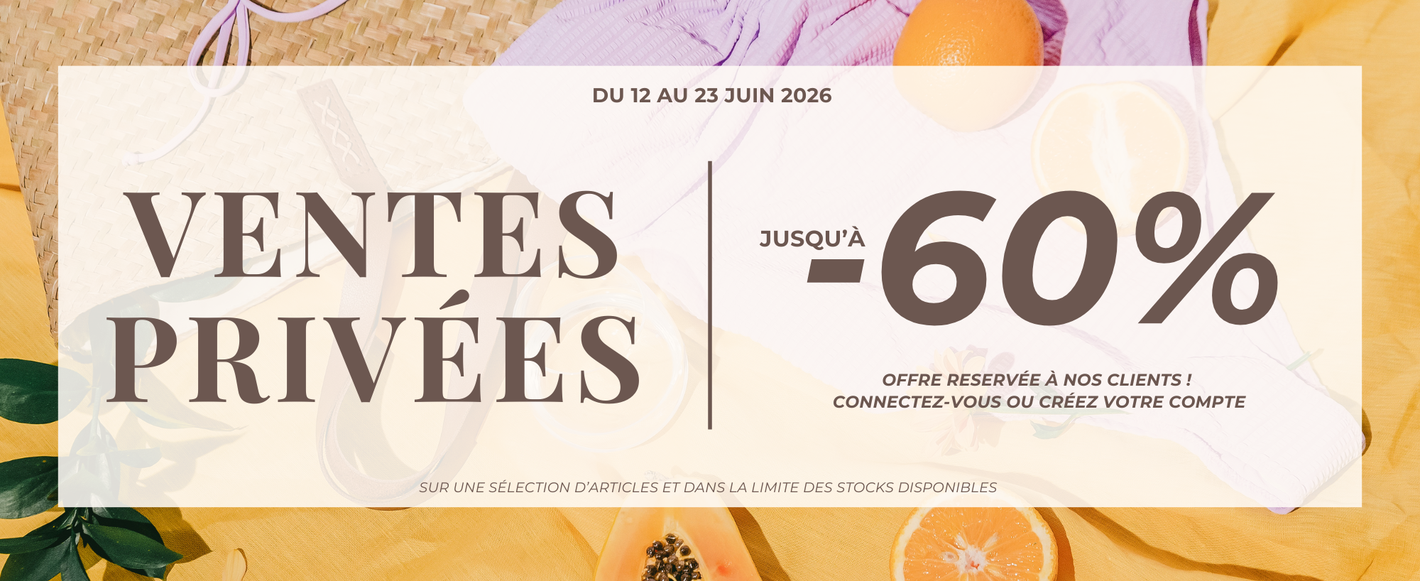 Ventes Privées été 2026