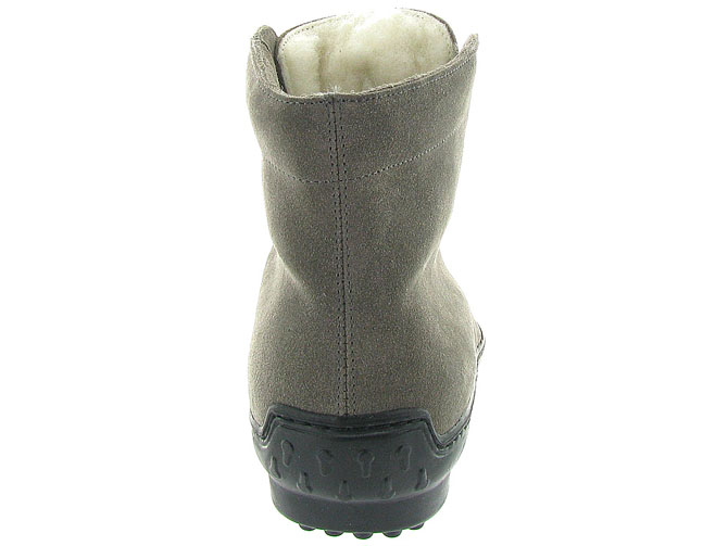 apres ski bottes fourrees - Chaussure neige - femme - Cuir - Beige - La thuile1041205_5