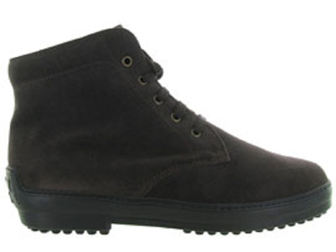 apres ski bottes fourrees - Chaussures neige - homme - Nubuck - Marron - La thuile1236701_2